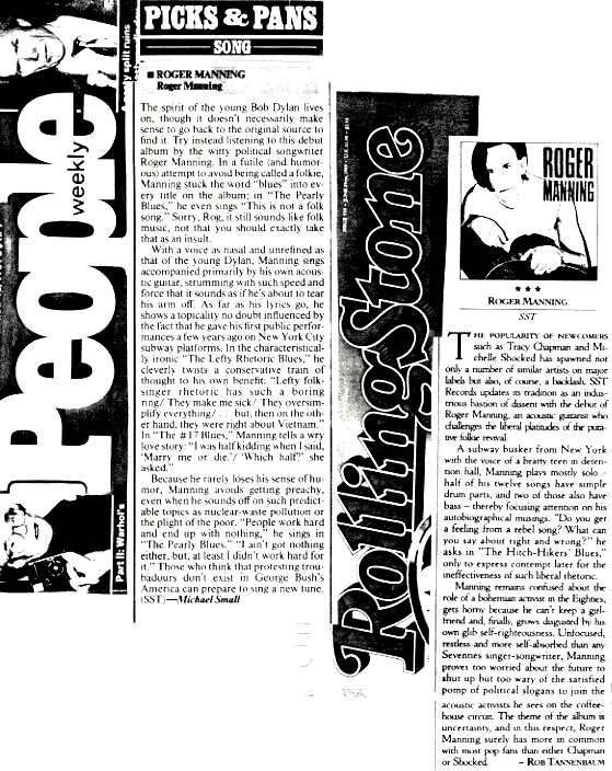 sst album press - Rolling Stone, People